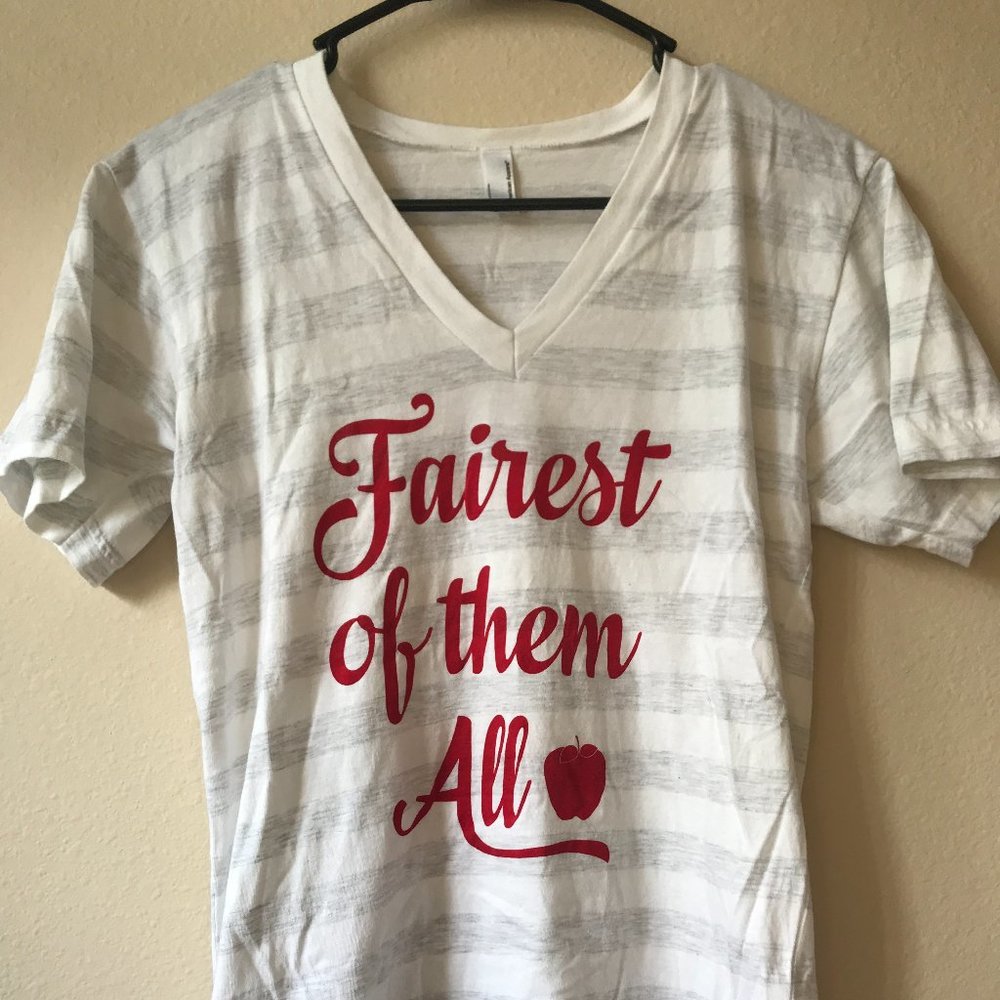 Fairest of Them All Striped T-Shirt